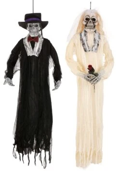 Fun World 6FT Bride And Groom Halloween Skeleton Decoration Set 25 Fun World 6FT Bride And Groom Halloween Skeleton Decoration Set -Halloween Costumes 6ft bride groom halloween skeleton decoration set alt 3