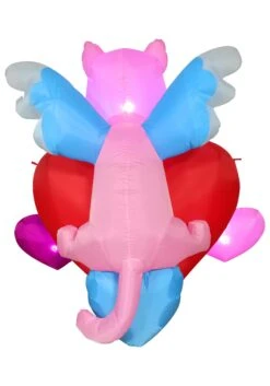6FT Large Kitty Angel Inflatable Halloween Decoration 11 6FT Large Kitty Angel Inflatable Halloween Decoration -Halloween Costumes 6ft tall large kitty angel inflatable decoration alt 3