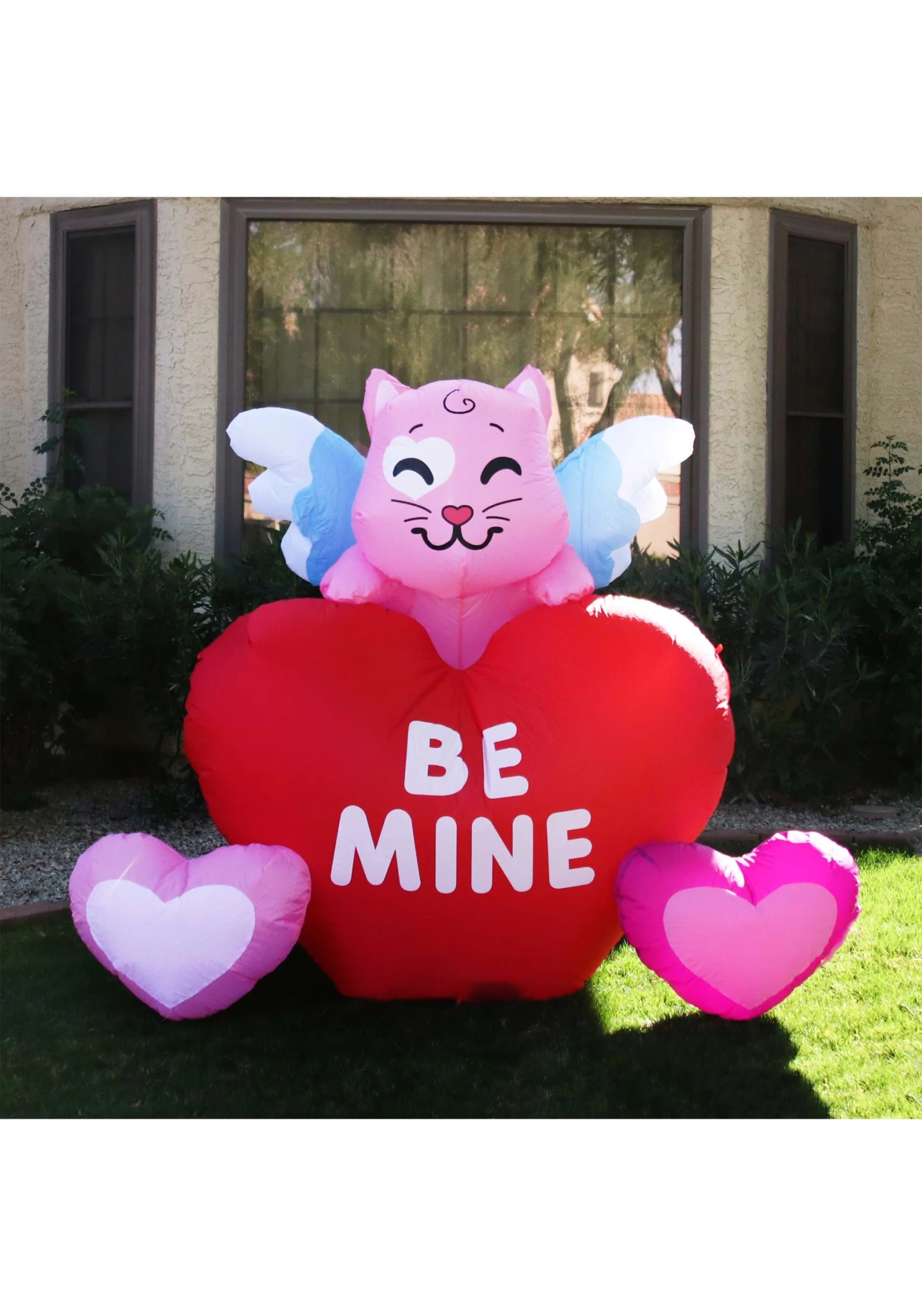 6FT Large Kitty Angel Inflatable Halloween Decoration 3 6FT Large Kitty Angel Inflatable Halloween Decoration
