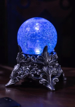 7" Color Changing Mystic Crystal Ball Decoration