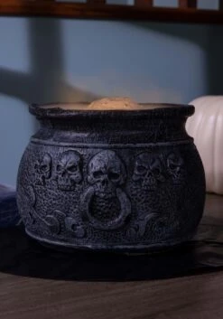 7 Inch Misting Cauldron Decoration 10 7 Inch Misting Cauldron Decoration -Halloween Costumes 7 misting cauldron alt 3