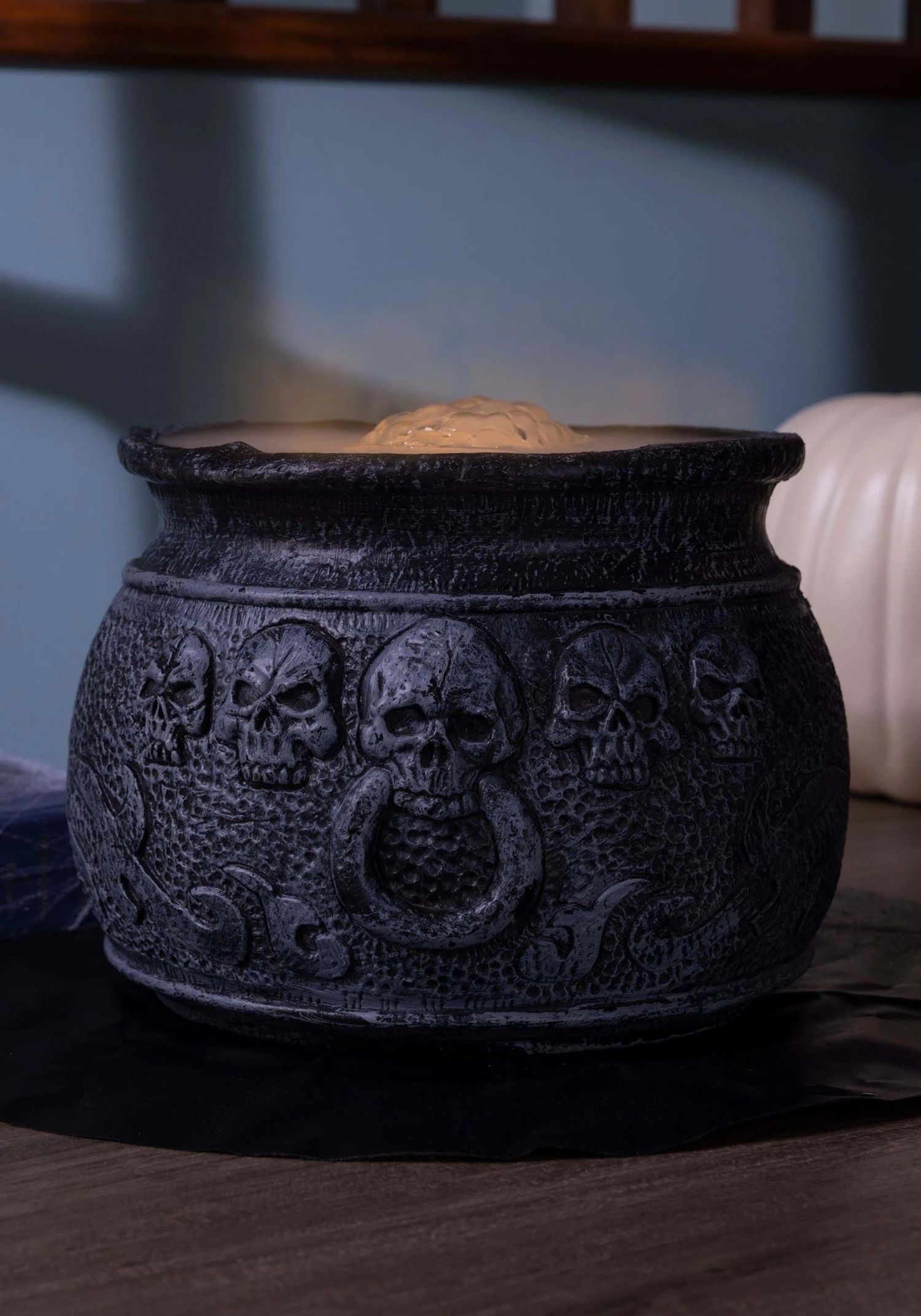 7 Inch Misting Cauldron Decoration 6 7 Inch Misting Cauldron Decoration - Image 4