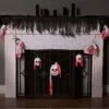 70-Inch Bloody Skull Garland Prop Decoration 1 70-Inch Bloody Skull Garland Prop Decoration -Halloween Costumes 70 bloody skull garland