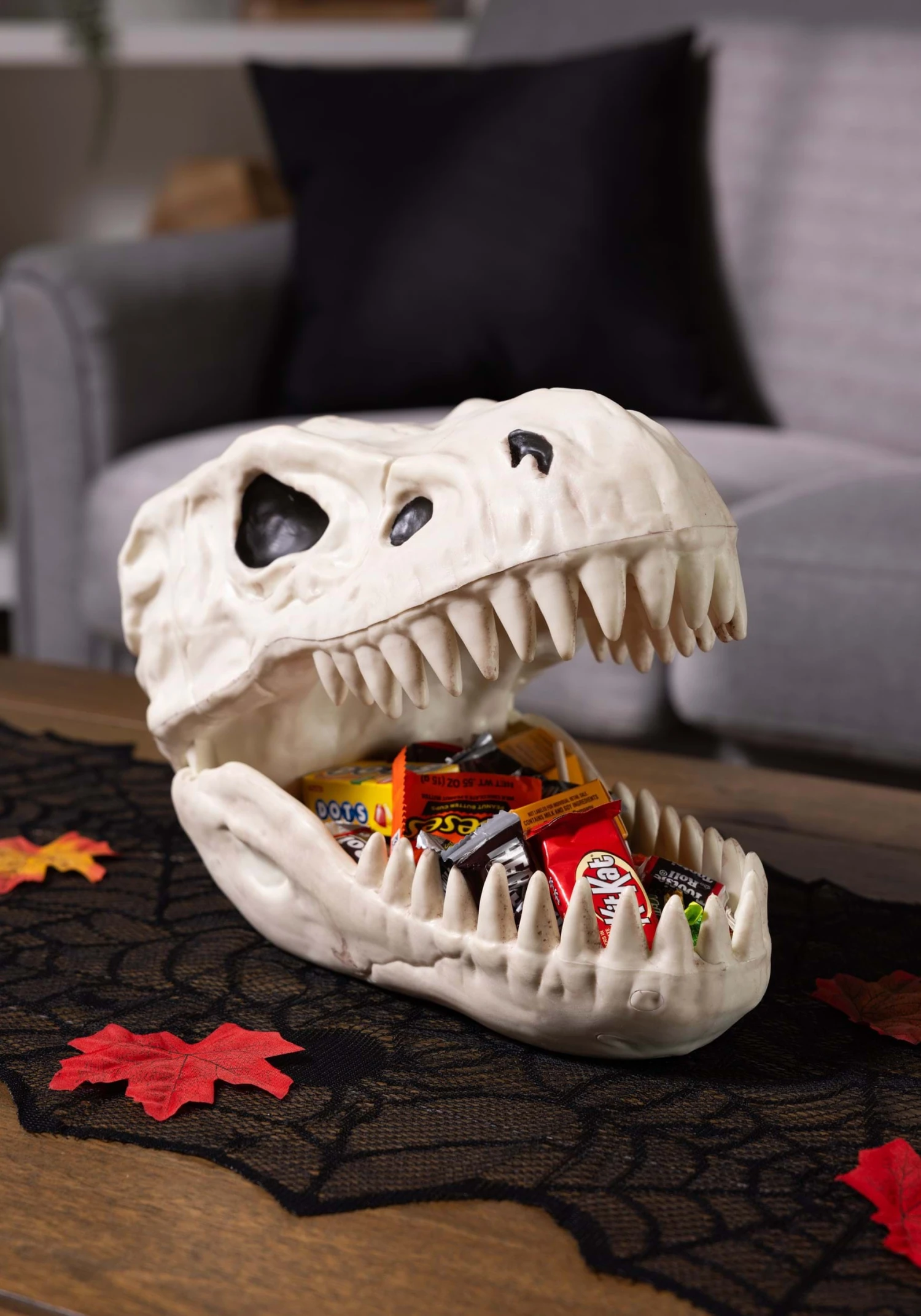 7.5 Inch T-Rex Skull Candy Bowl 3 7.5 Inch T-Rex Skull Candy Bowl
