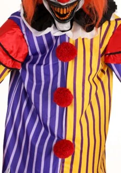 Animated 7ft Funzo The Clown -Halloween Costumes 7ft animated funzo the clown alt 5 upd