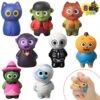Halloween Slow Rising Squishy 8 Piece Figures 2 Halloween Slow Rising Squishy 8 Piece Figures -Halloween Costumes 8 piece halloween slow rising squishy figures