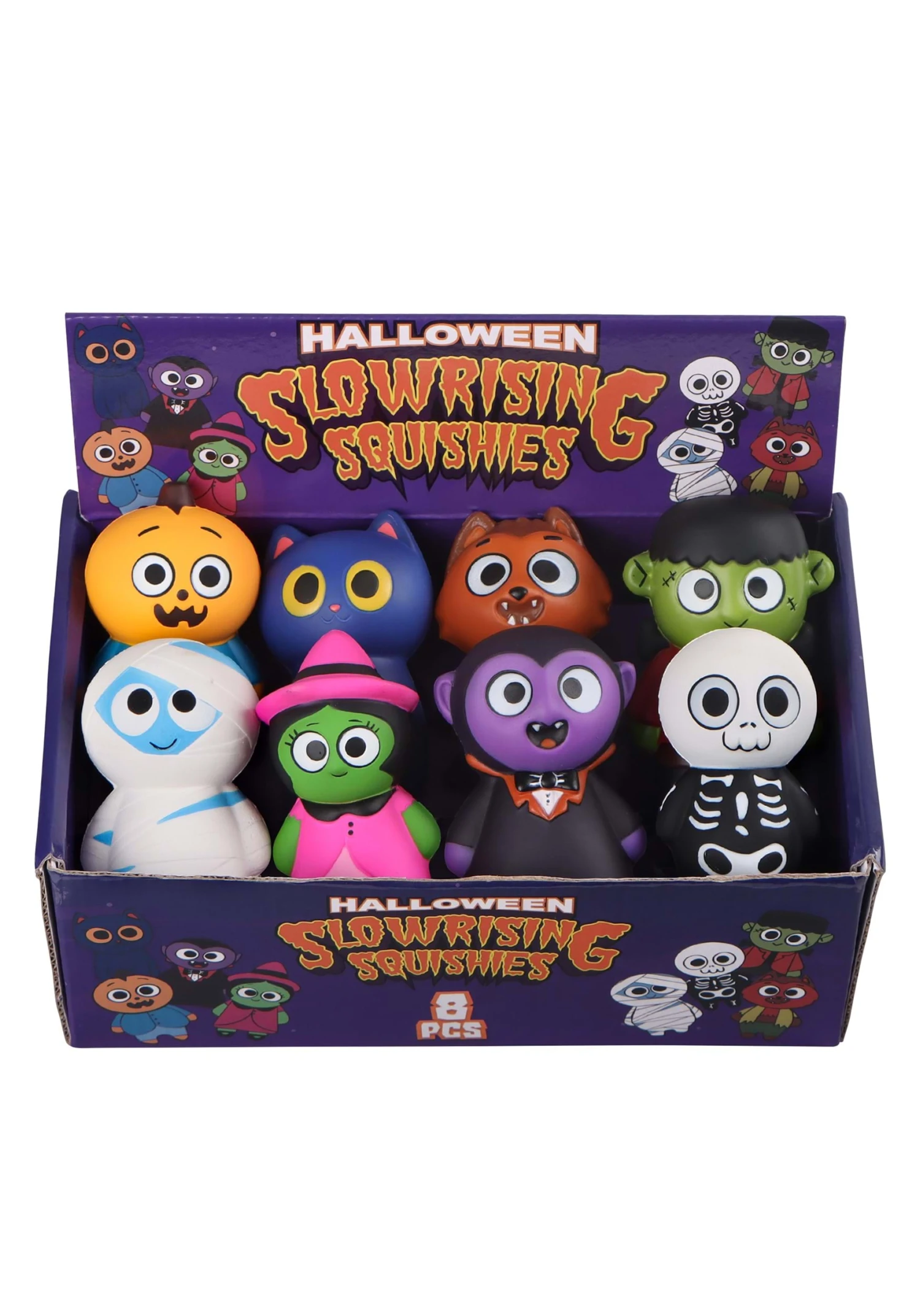 Halloween Slow Rising Squishy 8 Piece Figures 6 Halloween Slow Rising Squishy 8 Piece Figures - Image 4