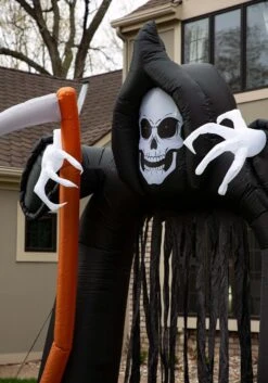 9.6FT Inflatable Reaper Death Archway Halloween Decoration 10 9.6FT Inflatable Reaper Death Archway Halloween Decoration -Halloween Costumes 9 6ft inflatable reaper death arch mhh20027 alt 2