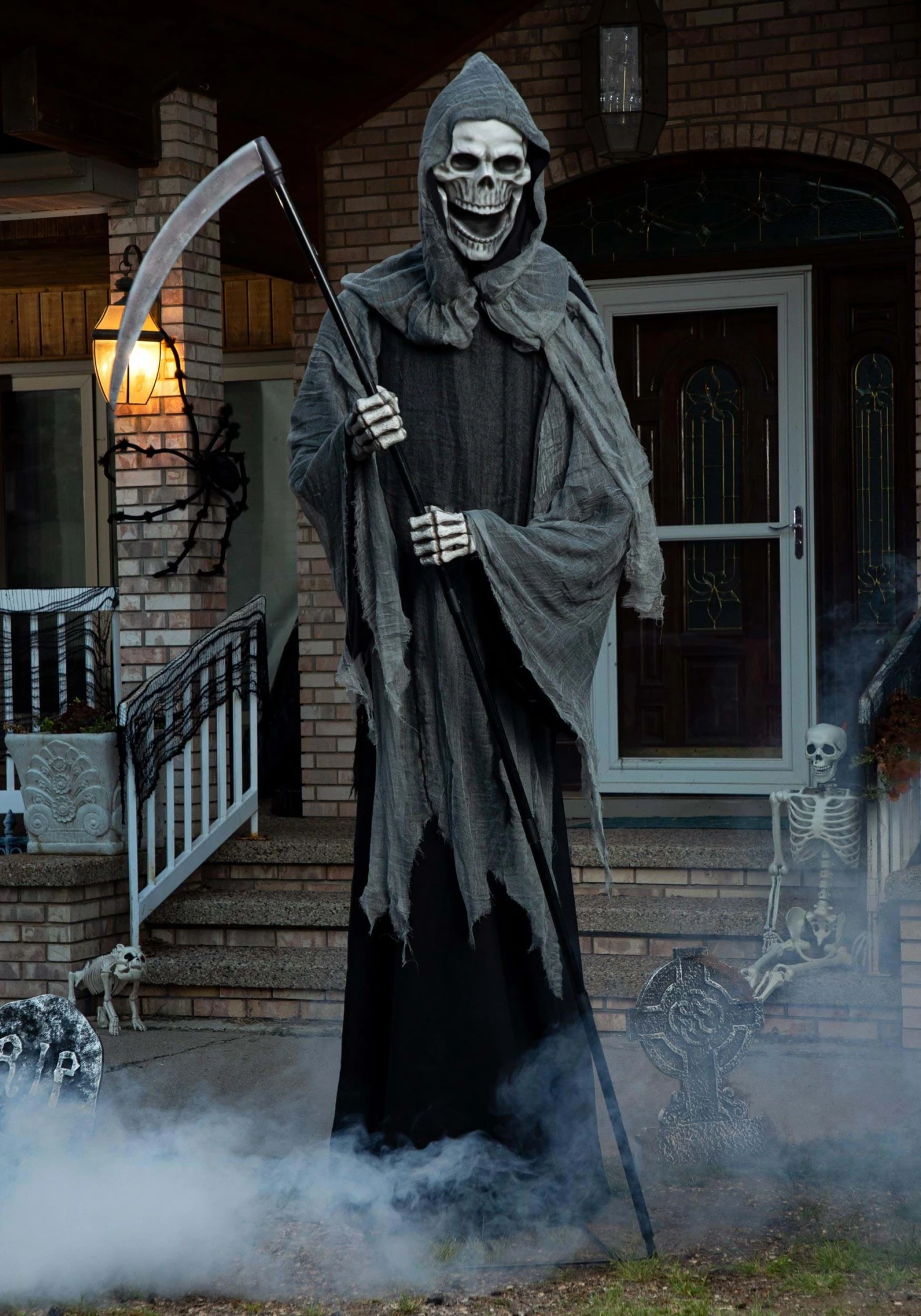 9ft Giant Animated Scythe Reaper Prop 3 9ft Giant Animated Scythe Reaper Prop