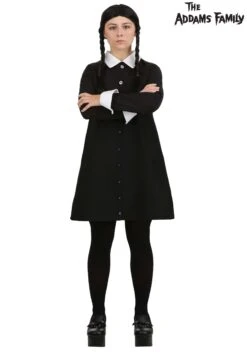 Women's 1960s Wednesday Addams Costume