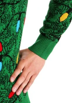 Adult 3D Squirrel In The Christmas Tree Ugly Sweater -Halloween Costumes adult 3d squirrel in the christmas tree ugly sweat alt 10