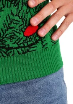 Adult 3D Squirrel In The Christmas Tree Ugly Sweater -Halloween Costumes adult 3d squirrel in the christmas tree ugly sweat alt 9