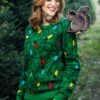 Adult 3D Squirrel In The Christmas Tree Ugly Sweater