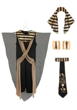 All Powerful Pharaoh Men's Costume -Halloween Costumes adult all powerful pharaoh alt 1