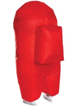 Disguise Adult Inflatable Among Us Red Impostor Costume -Halloween Costumes adult among us red impostor inflatable costume alt 2