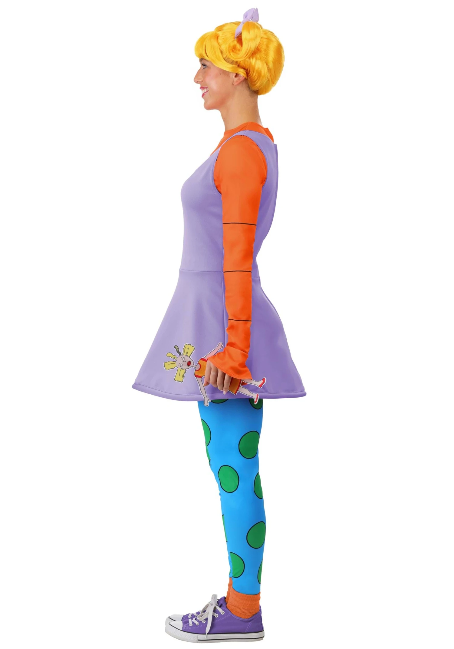Nickelodeon Rugrats Angelica Women's Costume 5 Nickelodeon Rugrats Angelica Women's Costume - Image 3