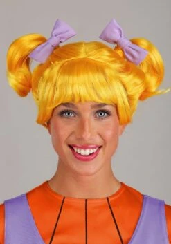 Nickelodeon Rugrats Angelica Women's Costume 17 Nickelodeon Rugrats Angelica Women's Costume -Halloween Costumes adult angelica nickelodeon rugrats costume alt 5