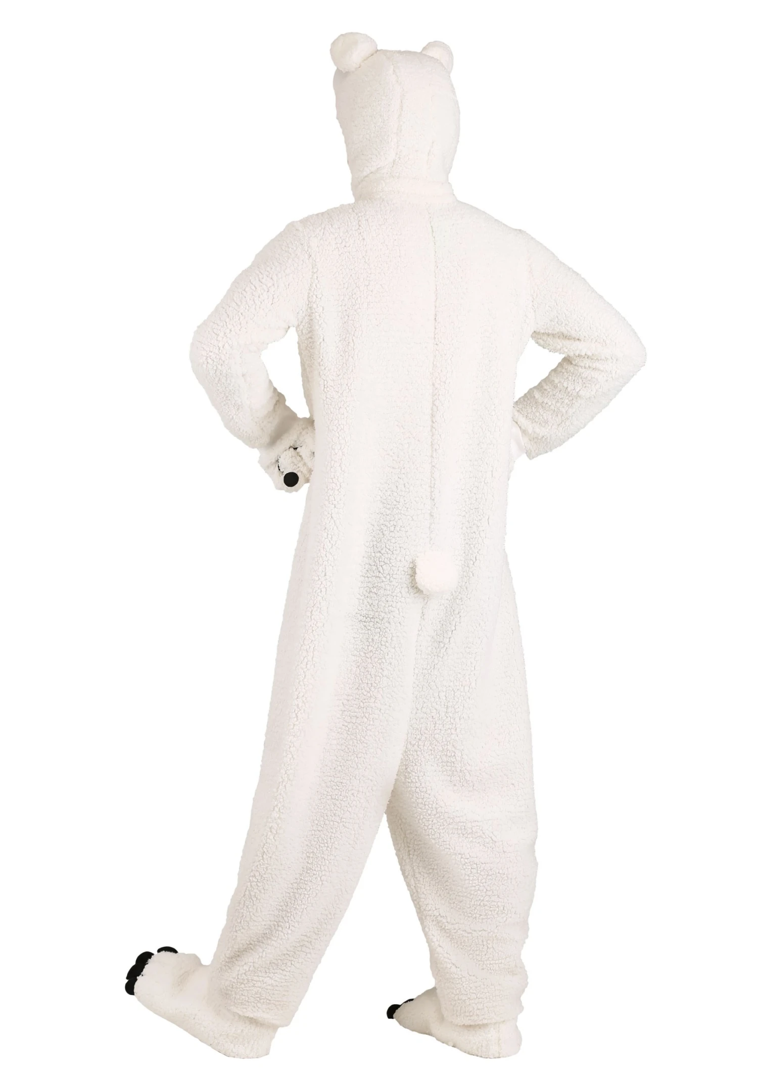 Adults Arctic Polar Bear Costume 4 Adults Arctic Polar Bear Costume - Image 2