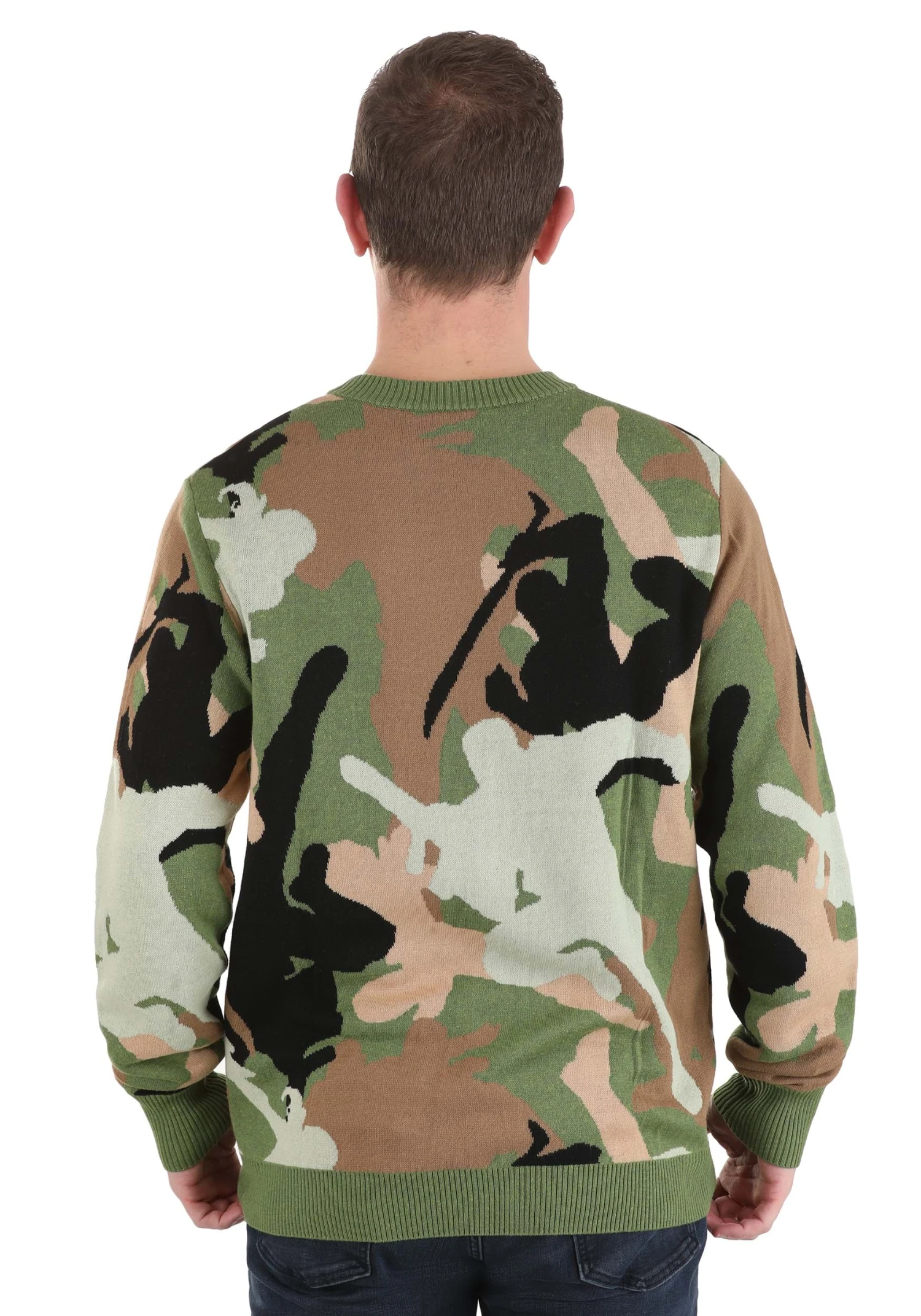 Army GI Joe Camo Sweater For Adults 5 Army GI Joe Camo Sweater For Adults - Image 3