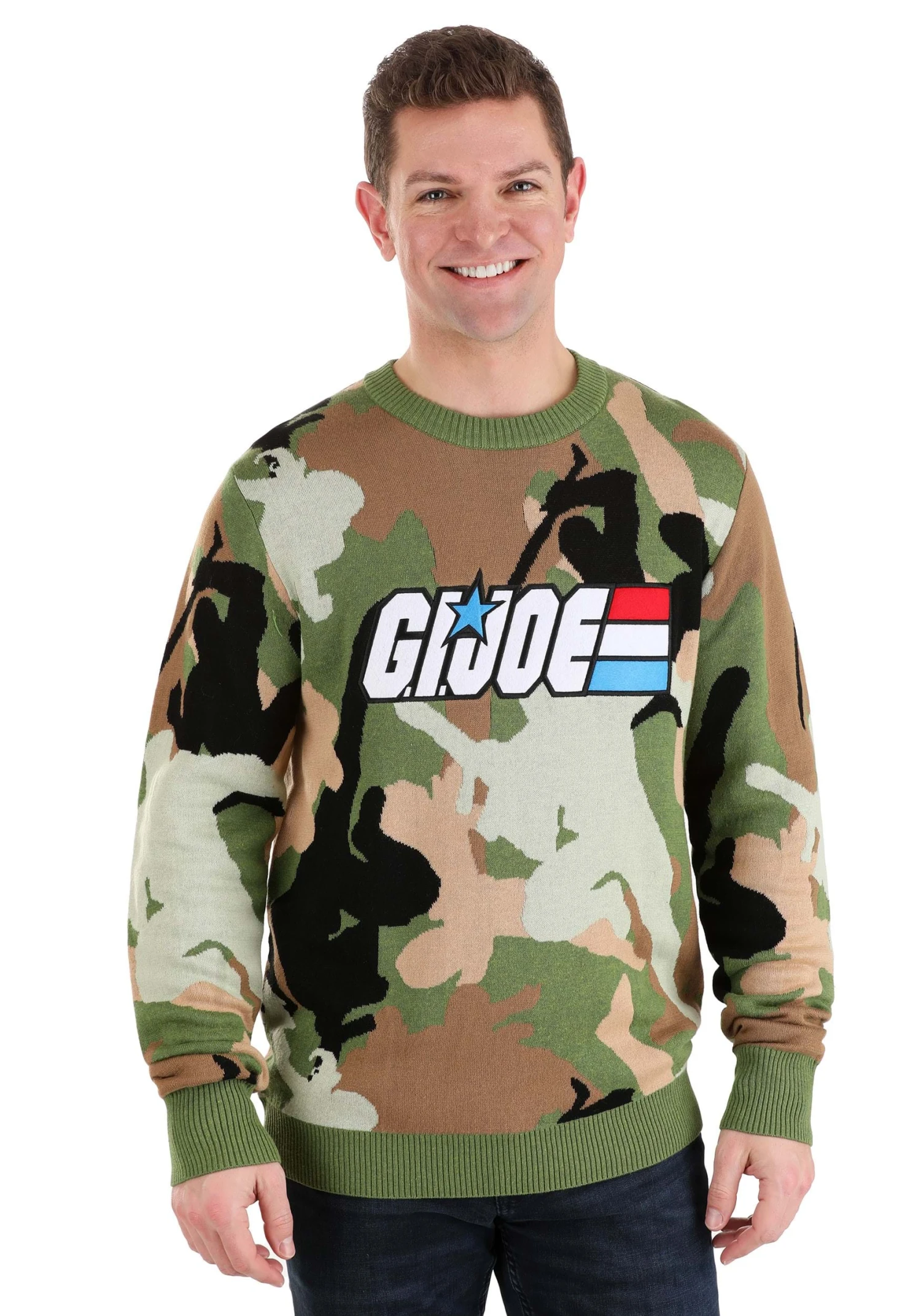 Army GI Joe Camo Sweater For Adults 8 Army GI Joe Camo Sweater For Adults - Image 6