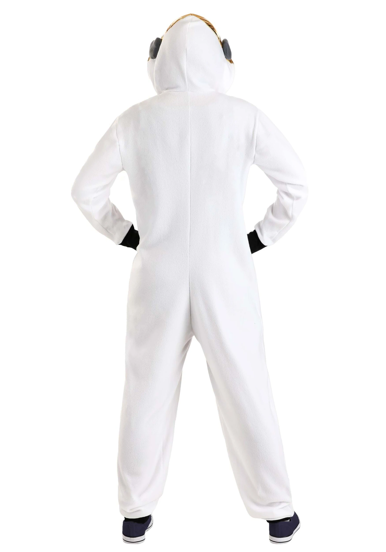 Astronaut Cozy Jumpsuit Costume For Adults 4 Astronaut Cozy Jumpsuit Costume For Adults - Image 2