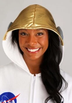 Astronaut Cozy Jumpsuit Costume For Adults 13 Astronaut Cozy Jumpsuit Costume For Adults -Halloween Costumes adult astronaut cozy jumpsuit costume alt 2