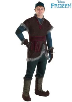 Authentic Disney Frozen Men's Kristoff Costume -Halloween Costumes adult authentic disney frozen kristoff costume alt 7