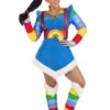 Authentic Rainbow Brite Costume For Women -Halloween Costumes adult authentic rainbow brite costume