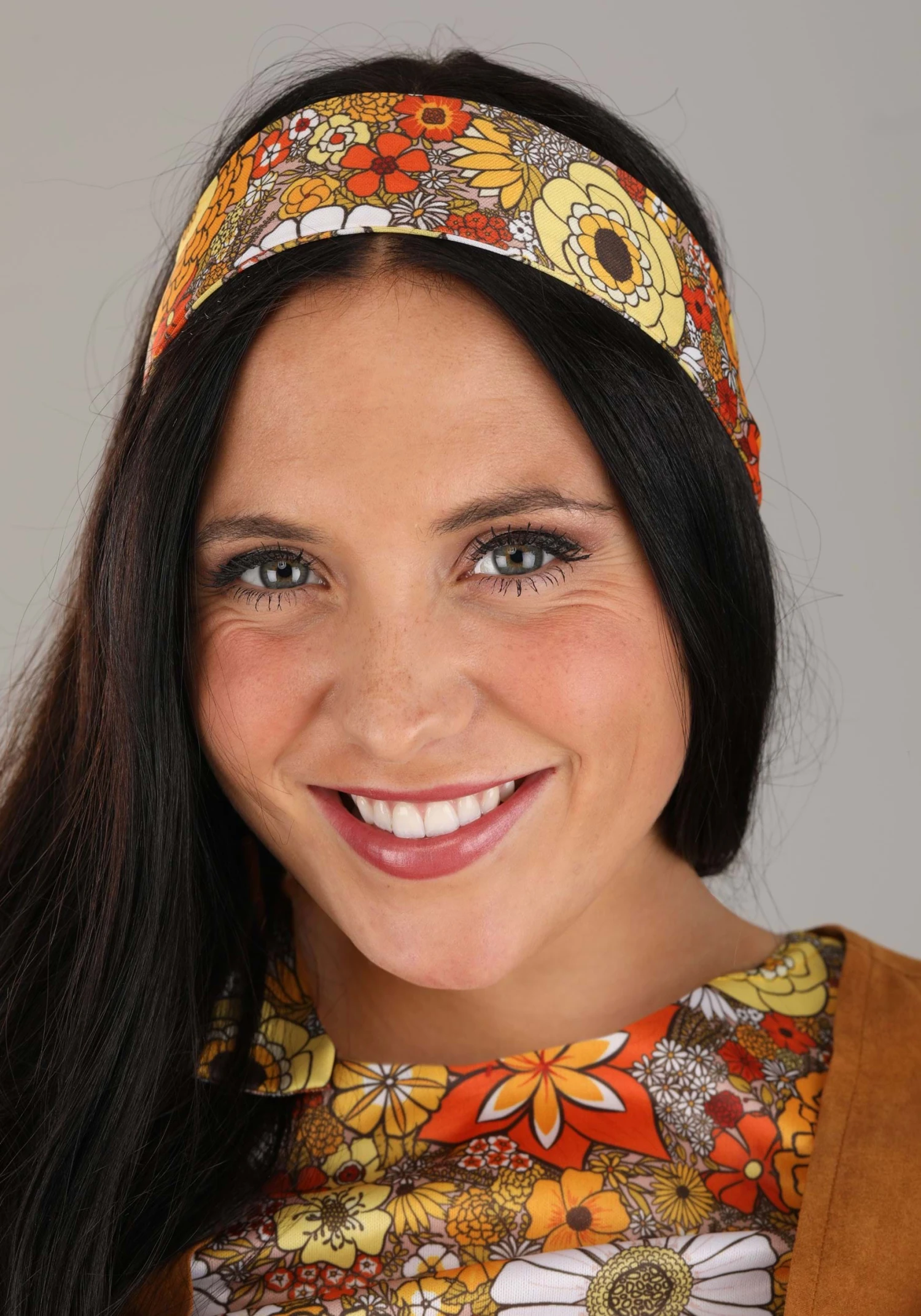 Autumn Flower Hippie Costume For Adults 4 Autumn Flower Hippie Costume For Adults - Image 2