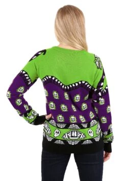 Beetlejuice Lydia Deetz Adult Halloween Sweater 17 Beetlejuice Lydia Deetz Adult Halloween Sweater -Halloween Costumes adult beetlejuice lydia deetz ugly halloween sweater alt3