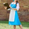 Disguise Disney Beauty And The Beast Women's Belle Blue Costume Dress -Halloween Costumes adult belle blue dress