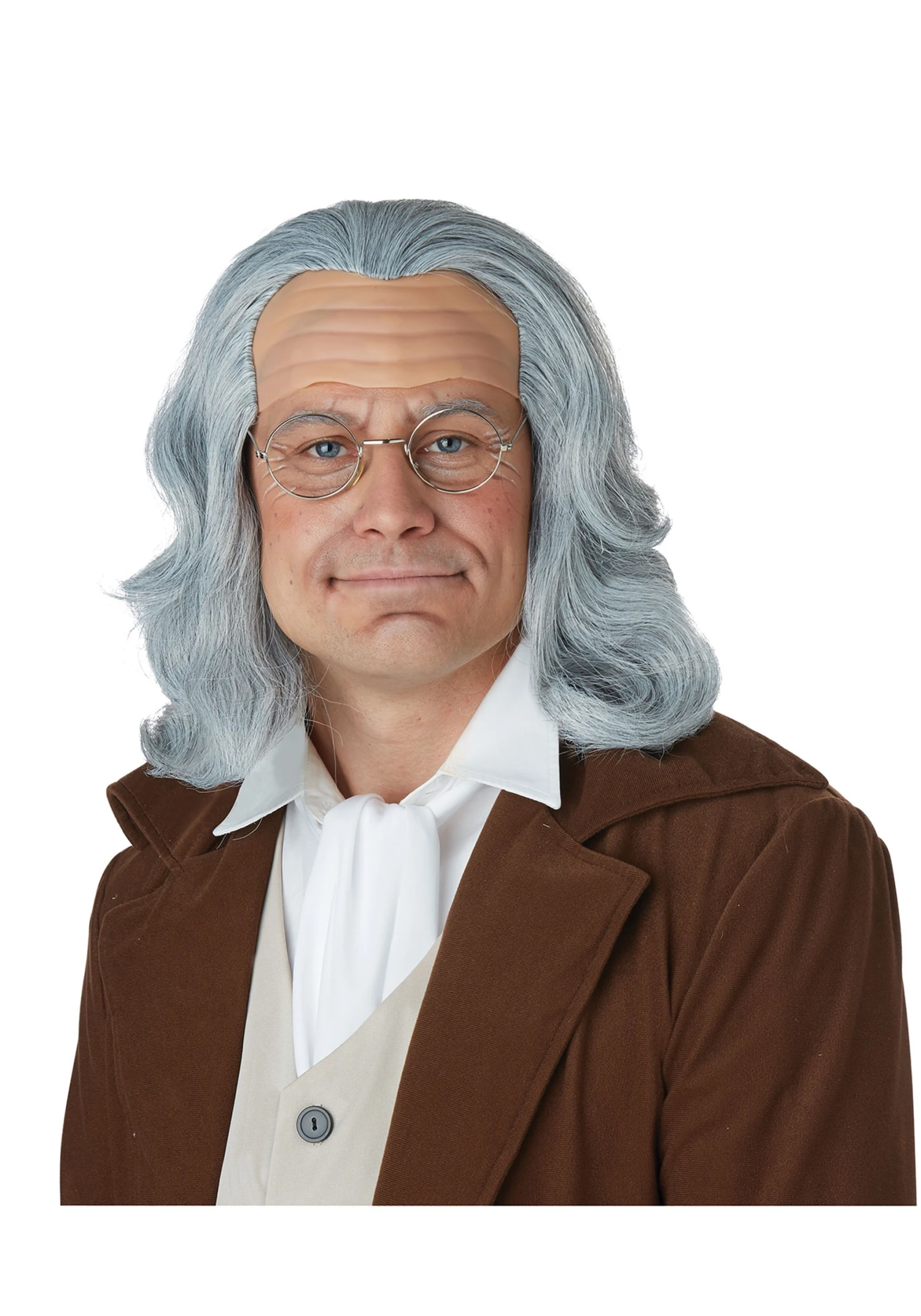 Men's Benjamin Franklin Wig 3 Men's Benjamin Franklin Wig