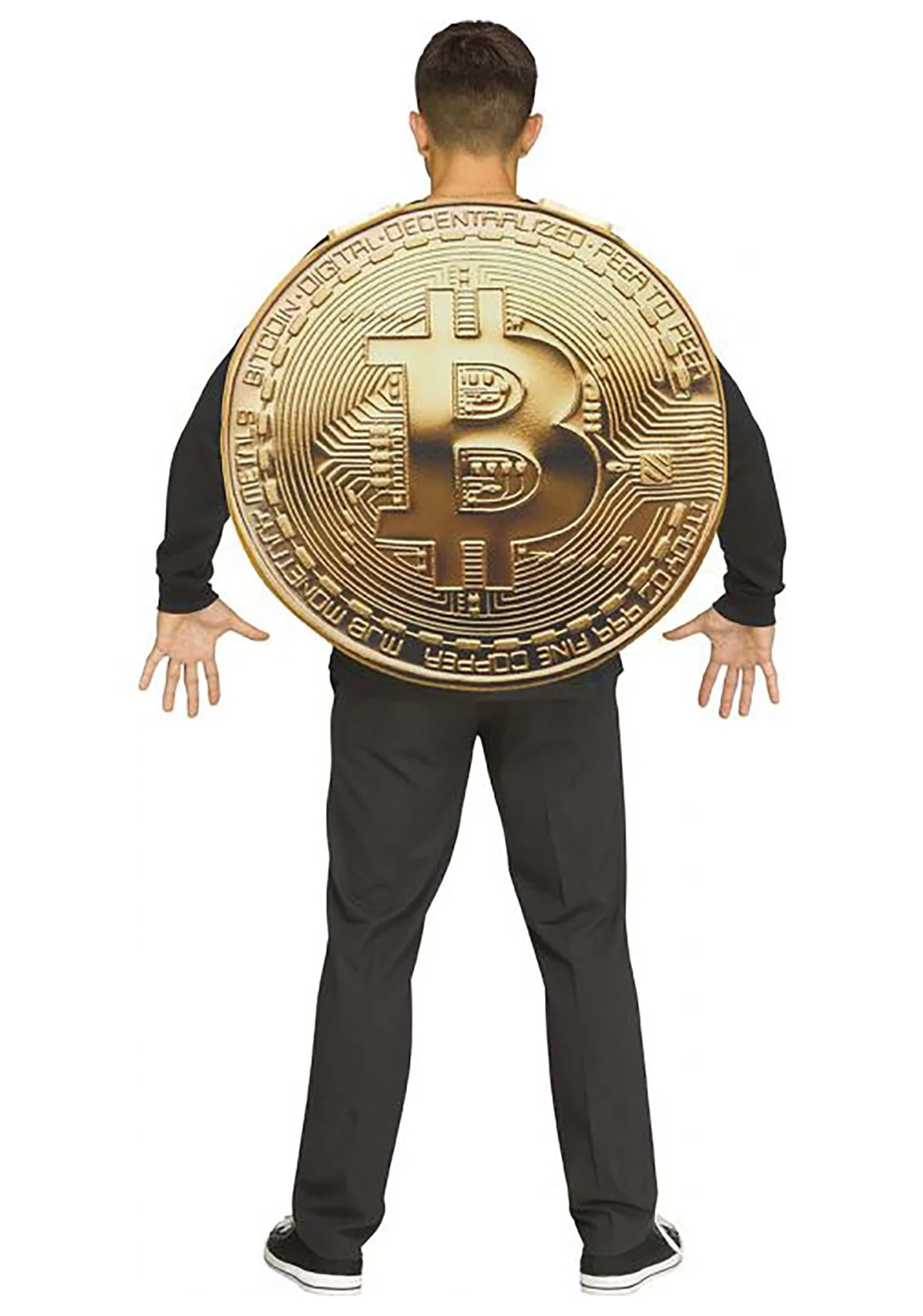 Fun World Bitcoin Costume For Adults 4 Fun World Bitcoin Costume For Adults - Image 2