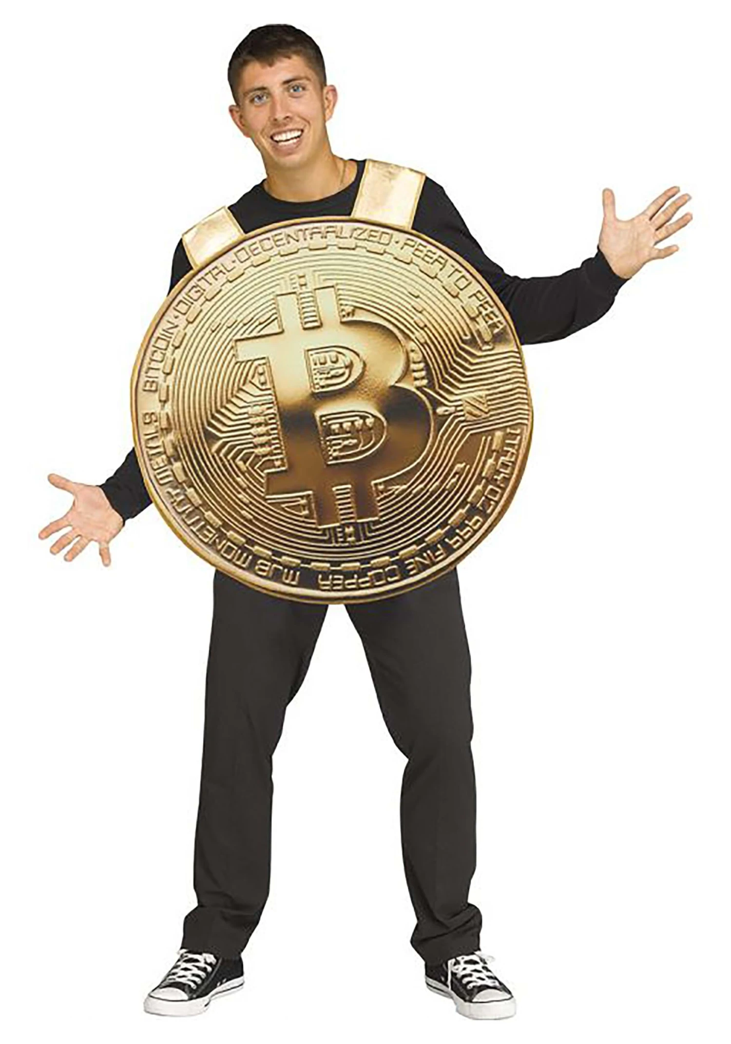 Fun World Bitcoin Costume For Adults 3 Fun World Bitcoin Costume For Adults