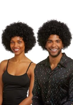 Dreamgirl Black Afro Wig For Adults