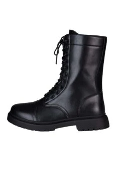 Adult Black Costume Combat Boots -Halloween Costumes adult black combat boots alt 3