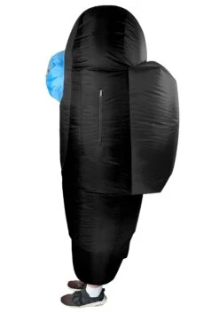 Sus Crewmate Adult Black Killer Costume -Halloween Costumes adult black sus crewmate killer costume alt 2