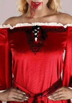 Blood Empress Vampire Costume Dress For Women -Halloween Costumes adult blood empress vampire costume alt 2