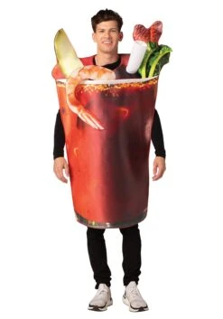 Adult Bloody Mary Drink Costume