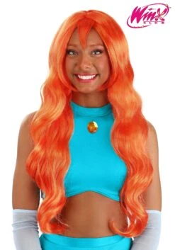 Winx Club Bloom Costume Wig For Women
