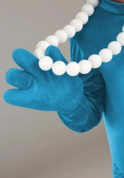 Hasbro Blue Hungry Hungry Hippos Costume For Adults -Halloween Costumes adult blue hungry hungry hippos costume alt 5