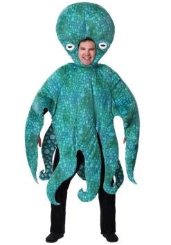 The Adult Blue Octopus Costume