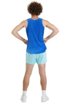 Blue Richard Simmons Costume For Adults -Halloween Costumes adult blue richard simmons costume alt 4