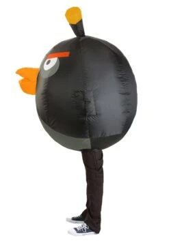 Bomb Inflatable Angry Birds Costume For Adults -Halloween Costumes adult bomb inflatable angry birds costume alt 2