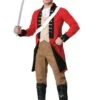British Redcoat Men's Costume 2 British Redcoat Men's Costume -Halloween Costumes adult british redcoat costume