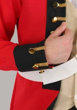 British Redcoat Men's Costume 14 British Redcoat Men's Costume -Halloween Costumes adult british redcoat costume alt 2