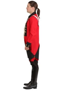 British Redcoat Men's Costume 20 British Redcoat Men's Costume -Halloween Costumes adult british redcoat costume alt 8