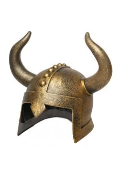 Bronze Horned Helmet For Adults
