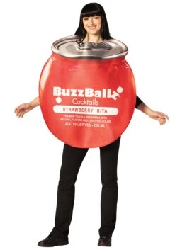 Adult BuzzBallz Strawberry 'Rita Costume