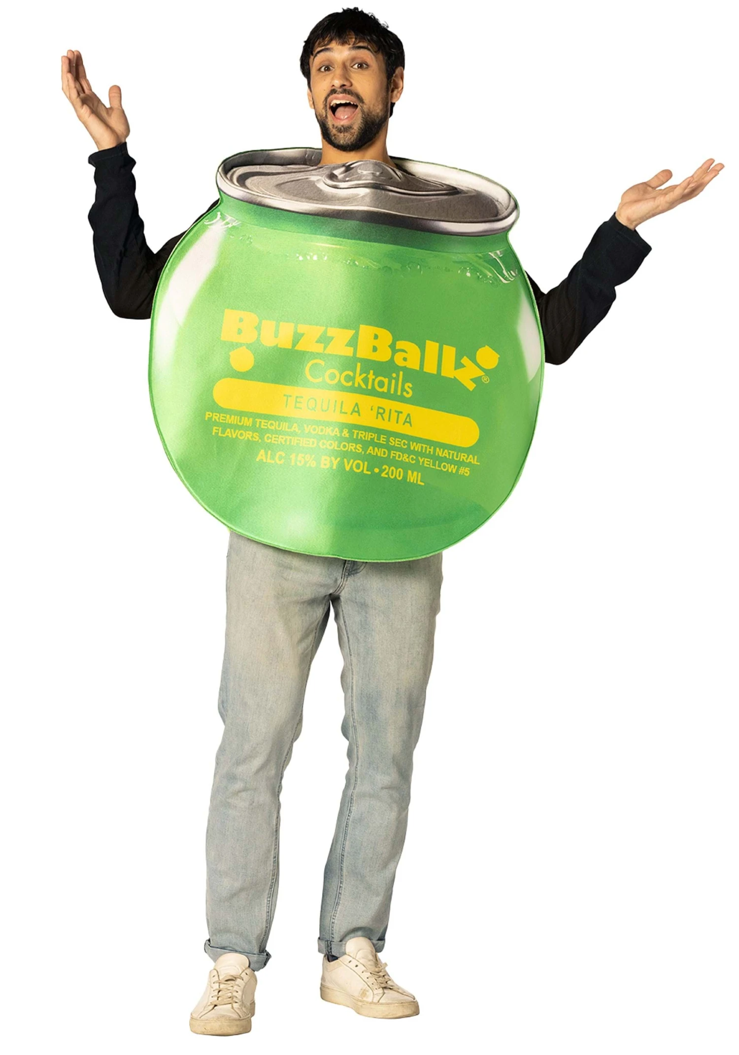 Adult BuzzBallz Tequila 'Rita Costume 3 Adult BuzzBallz Tequila 'Rita Costume
